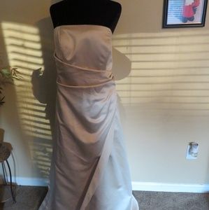 Champange Wedding/bridesmaids dress
